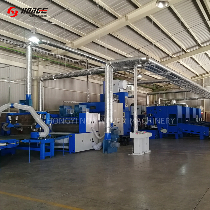 HYL Airlaid Waste Felt Linie de producție